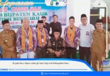 Bupati Lepas 98 Jamaah Calon Haji Asal Kabupaten Kaur