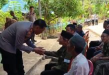 Bakti Sosial Kesehatan Hari Bhayangkara Ke-80 Th 2026, Kapolres Kaur Hadir Langsung Layani Masyarakat Nasal