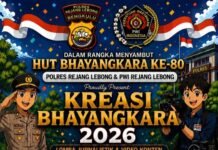 Sambut HUT Bhayangkara ke-80, Polres Rejang Lebong dan PWI Gelar Lomba Kreasi Bhayangkara 2026