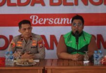 Kapolda Bengkulu Silaturahmi dengan Ojol Kamtibmas, Perkuat Sinergi Jaga Kamtibmas