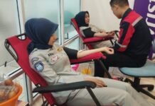 Jasa Raharja Bengkulu Berpartisipasi dalam Kegiatan Donor Darah Peringatan HUT ke-51 Avrist Assurance