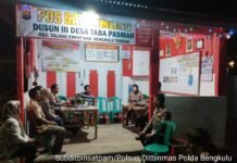 Ditbinmas Polda Bengkulu Tetapkan Dua Pos Satkamling Terbaik untuk Wakili Daerah di Lomba Baharkam Polri