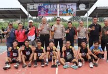 Kapolres Bengkulu Selatan Tutup Turnamen Bola Voli Kapolres Cup II, Kecamatan Seginim Raih Juara