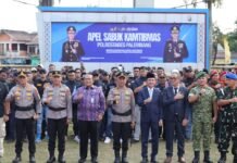 Pimpin Apel Sabuk Kamtibmas, Kapolda Sumsel Ajak Masyarakat Perkuat Persatuan dan Tolak Provokasi Pemecah Belah