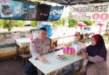 Bhabinkamtibmas Pematang Gubernur Intensifkan Sambang DDS, Perkuat Kemitraan dengan Warga dan Pelaku UMKM