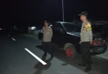 Polsek Jadi Ujung Tombak Jaga Kamtibmas, Personel Polsek Jajaran Polres Rejang Lebong Gencarkan Patroli