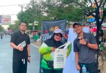 Densus 88 AT Polri Ajak Masyarakat Tolak Radikalisme dan Bullying melalui Kampanye Edukasi di Car Free Day Makassar