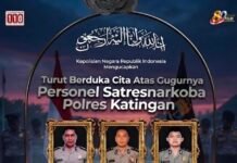 Tiga Personel Polri Gugur Saat Bertugas Ungkap Kasus Narkoba di Katingan, Dianugerahi Kenaikan Pangkat Luar Biasa Anumerta