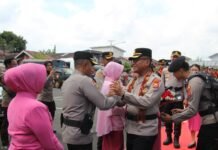 Kenal Pamit Kapolres Rejang Lebong, Momentum Perkuat Komitmen Pelayanan Presisi