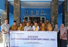 Jasa Raharja Bengkulu Gelar PPGD di Kecamatan Ratu Agung