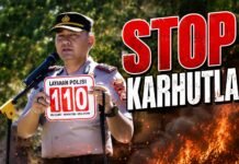 STOP KARHUTLA! Kapolres Lebong AKBP Agoeng Ramadhani Ajak Masyarakat Bersama Cegah Kebakaran Hutan dan Lahan