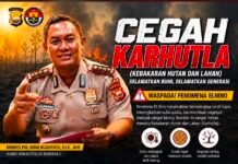 Polda Bengkulu Ajak Masyarakat Cegah Karhutla, Waspadai Dampak El Nino di Musim Kemarau