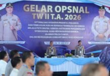 Kapolda Sumsel Pimpin Gelar Operasional, Instruksikan Jajaran Turun langsung ke Masyarakat