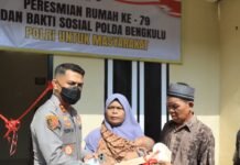 Resmikan Bedah Rumah ke-79 dan ke-80, Polda Bengkulu Wujudkan Kepedulian Nyata bagi Masyarakat