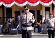 Polres Bengkulu Tengah Gelar Apel Personel dan Perlengkapan Siaga Tanggap Darurat Bencana Fenomena El Nino Tahun 2026