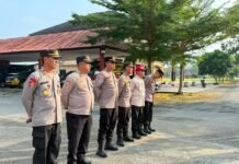 Polres Bengkulu Selatan Gelar Apel Pagi UKL Regu I, Tekankan Disiplin dan Pelayanan Humanis