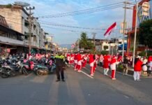 Satlantas Polres Rejang Lebong Amankan Car Free Day, Wujudkan Suasana Aman dan Tertib bagi Masyarakat