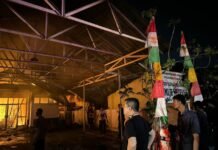 Respon Cepat, Polresta Bengkulu Datangi TKP Kebakaran, Pastikan Pengamanan dan Penanganan Berjalan Baik