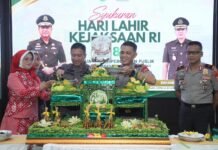 Kapolda Bengkulu Kunjungi Kejati Bengkulu, dalam rangka memperingati HUT Adhyaksa Ke-81, Pererat Sinergitas