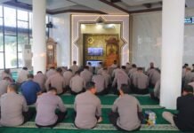 Polda Bengkulu Gelar Pembinaan Rohani dan Mental Lintas Agama Secara Daring