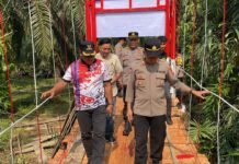 Peresmian Jembatan Merah Putih Presisi, Polres Bengkulu Selatan Perkuat Akses Dan Kedekatan Dengan Masyarakat