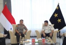 Kapolda Bengkulu Terima Silaturahmi Plh Kakanwil Kemenimipas RI Bengkulu, Bahas Reintegrasi Sosial dan PKS FORIS