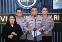 Polri Lakukan Langkah Awal Mitigasi Dampak Abu Vulkanik Anak Krakatau, Masyarakat Diimbau Tetap Tenang