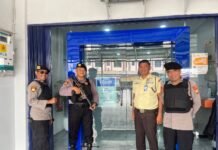 Ditpamobvit Polda Bengkulu Gelar Patroli Dialogis di 3 Rute, Sasar Kantor Perbankan dan Terminal Air Sebakul