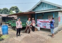 Bhabinkamtibmas Polsek Sindang Dataran Polres Rejang Lebong Gencar Sambang Dan Sosialisasi Himbauan Karhutla