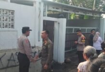Polresta Bengkulu Datangi TKP Kebakaran Rumah di Sumur Dewa