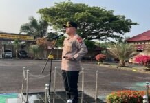Apel Perdana Jam Pimpinan, Kapolres Kaur AKBP Wiwin Syamsul Arifin Perkenalkan Commander Wish “GAGAH”