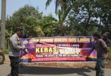 Bhabinkamtibmas Polsek Maje Imbau Warga Desa Argamulya Cegah Karhutla