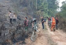 Polda Jambi Tangani Karhutla Seluas 5 Hektare di Areal PT Jebus Maju Merangin