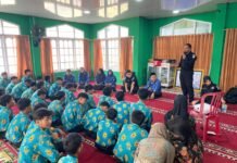 Cegah Kenakalan Remaja, Bidhumas Polda Bengkulu Berikan Edukasi kepada Siswa SMPN 03 Kota Bengkulu
