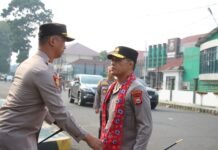 Kapolda Bengkulu Kunker ke Polres Rejang Lebong, Disambut Forkopimda dan PJU Polres