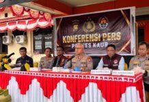 Press Release Polres Kaur Ungkap 5 Kasus Kriminal, Amankan 13 Paket Sabu dan Tindak 8 Kendaraan Knalpot Brong