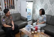 PT Jasa Raharja (Persero) Kanwil Bengkulu Kunjungi Ditlantas Polda Bengkulu, Bahas Pelayanan Dan Keselamatan Lalu Lintas