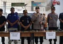 Polres Bengkulu Selatan Laksanakan Pengamanan Razia Dan Tes Urine Di Rutan Kelas IIB Manna