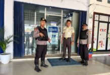 Antisipasi Kejahatan, Ditpamobvit Polda Bengkulu Patroli Dialogis Sisir Perbankan Hingga Terminal Bus