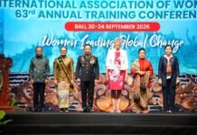 450 Polisi Wanita dari 43 Negara Berkumpul di Bali, Indonesia Jadi Tuan Rumah IAWP 2026