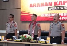 Kunjungan Kerja ke Polres Bengkulu Utara, Kapolda Bengkulu Tekankan Profesionalisme dan Pelayanan Humanis