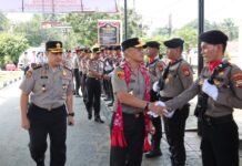 Kunker ke Polres Bengkulu Selatan, Kapolda Bengkulu Tanam Jagung dan Beri 6 Penekanan Kepada Personel
