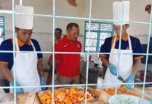 Karutan Manna Sidak Dapur Rutan, Pastikan Makanan WBP Bersih dan Layak