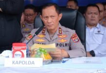 Ops Antik Krakatau 2026, Polda Lampung Ungkap 379 Kasus Narkoba dan Sita 85,9 Kilogram Sabu