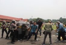 Polres Kepahiang Uji Kesiapan Pengamanan Pilkades 2026 Lewat Sispamkota