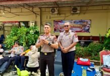 HUT Humas Polri ke-75, Polda Bengkulu Gelar Donor Darah dengan Melibatkan Sekitar 300 Pendonor