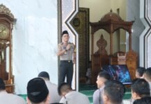 Polda Bengkulu Gelar Binrohtal Islam Virtual, Perkuat Iman dan Integritas Personel