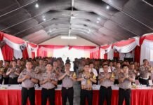 Kapolda Bengkulu Laksanakan Kunker di Polres Bengkulu Tengah,Tekankan Profesionalisme dan Hindari Pelanggaran Personel