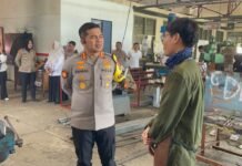 Tinjau Balai Pelatihan Kerja, Kapolresta Bengkulu Imbau Peserta Jauhi Judi Daring dan Waspada Penipuan Online
