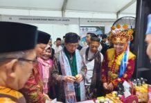 Kunjungi Stand Bengkulu di IES 2026, Menag Nasaruddin Umar Apresiasi Produk Lokal